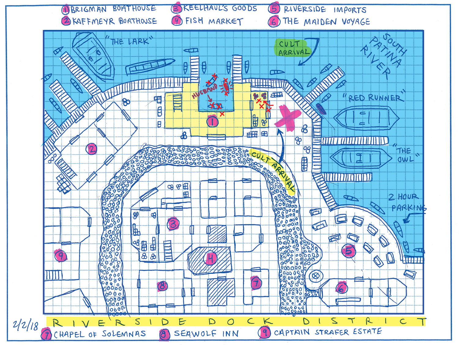 Updated map