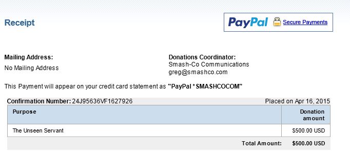 unseen servant donation receipt.JPG