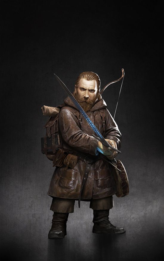 Spiridon. Halfling fighter