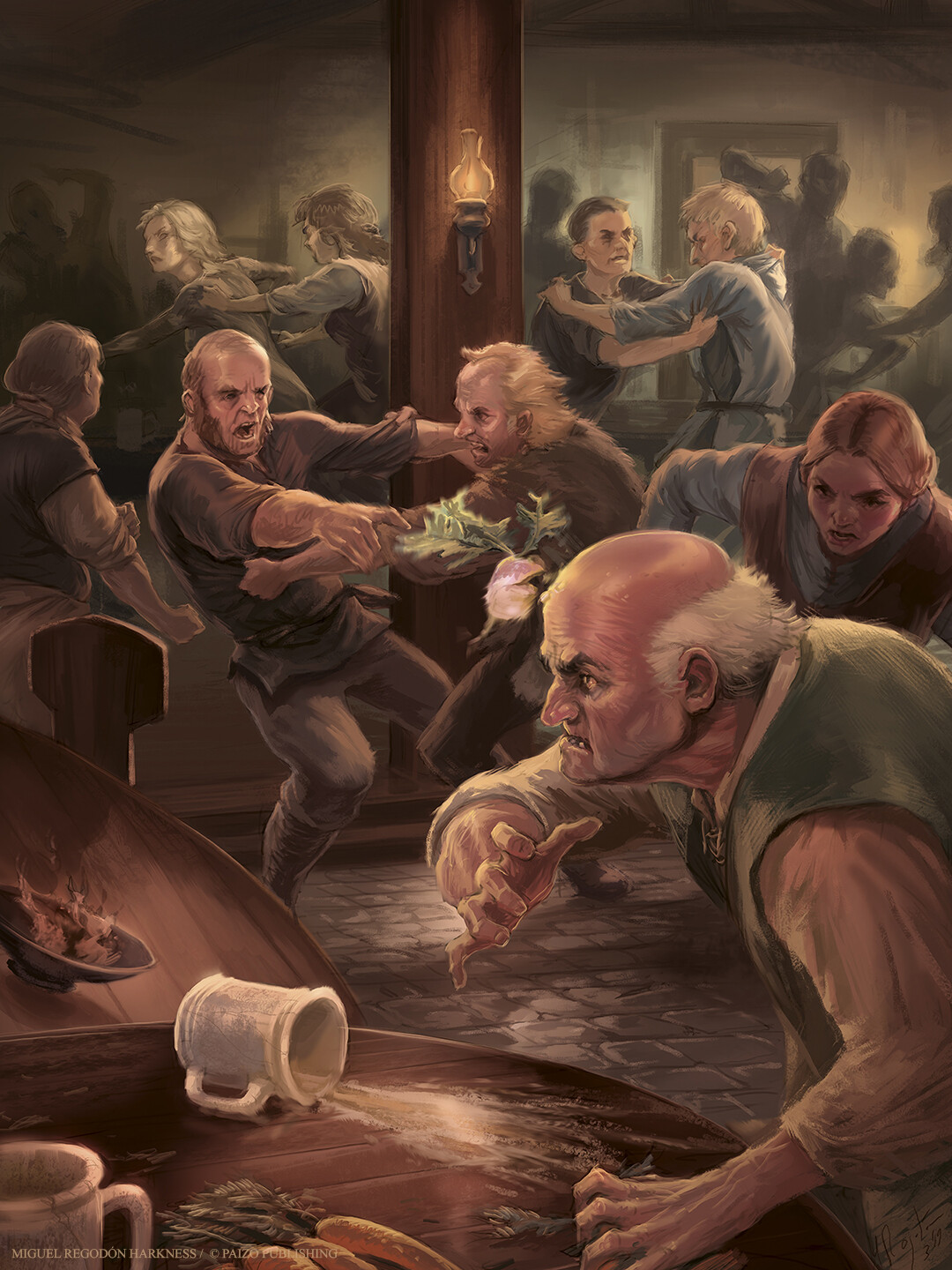 Bar brawl
