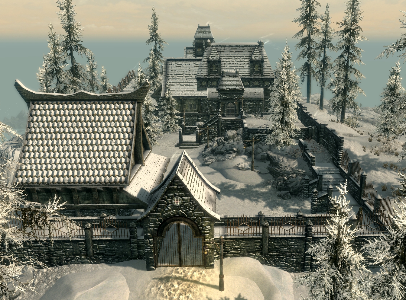 Silvanus Embassy in winter