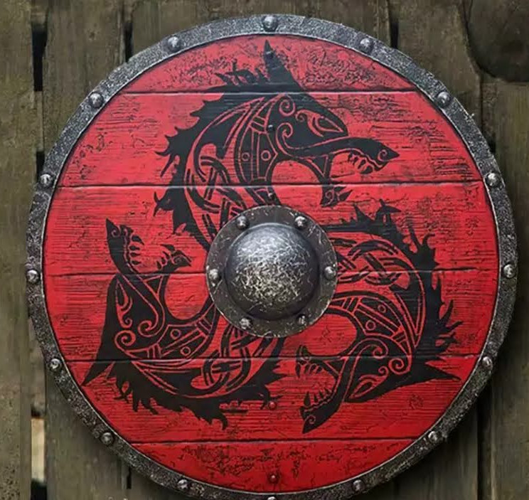 Fenrice and the Barghests' shield design