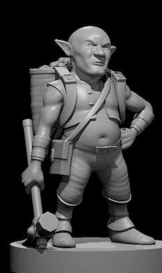 Geojimali the Svirfneblin foreman