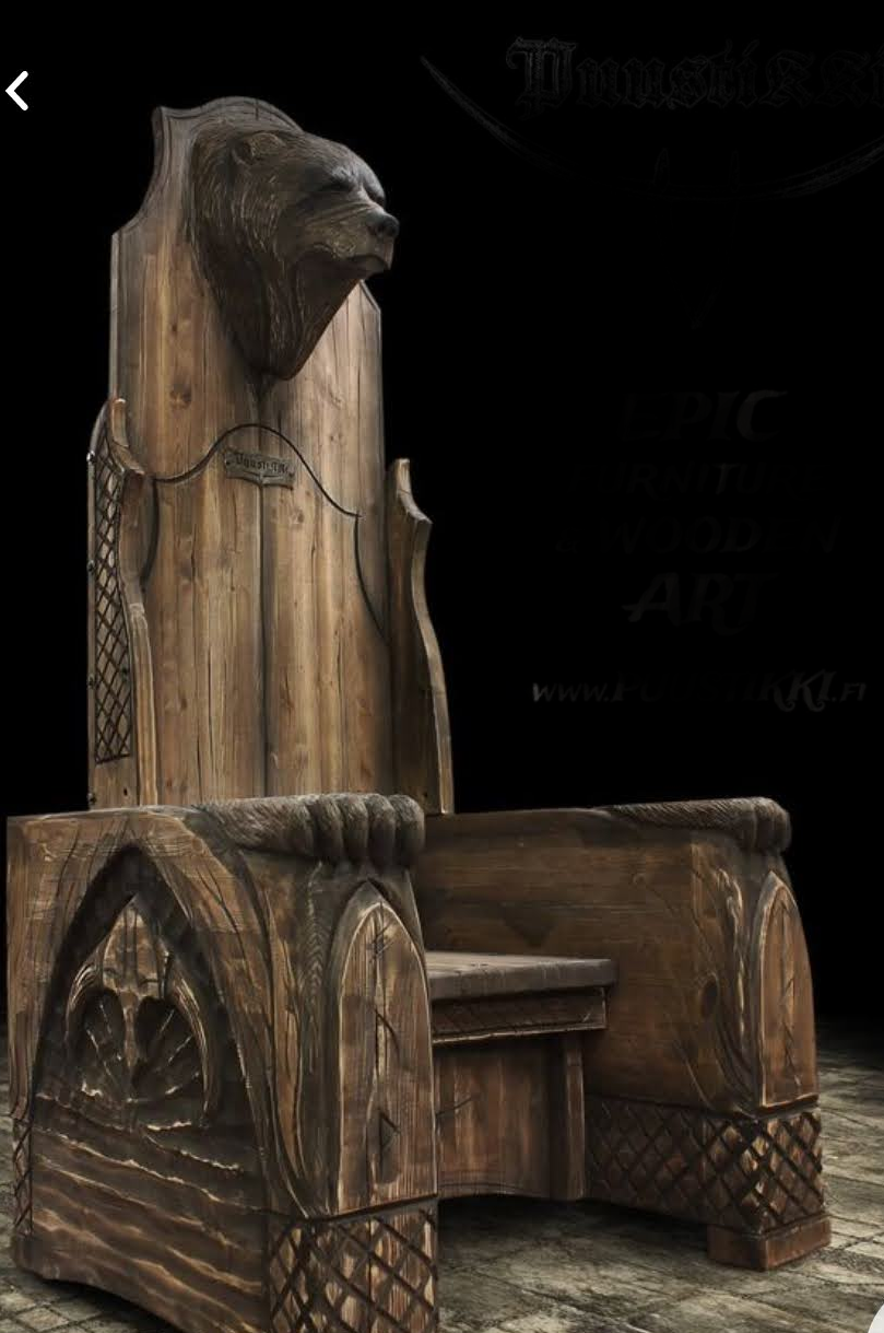Bullywug throne