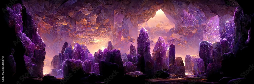 Geode cave
