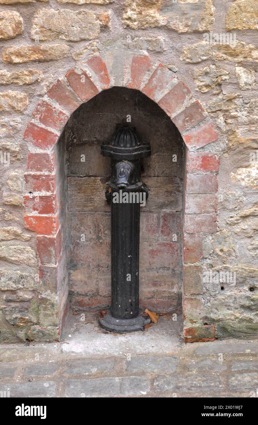 Green Man standpipe and alcove