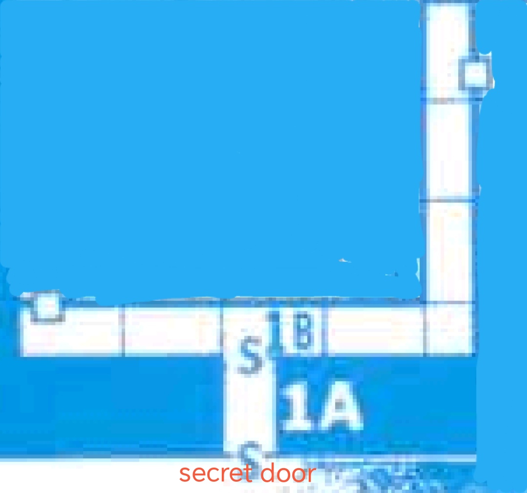 Interior of Ruined Temple via secret door