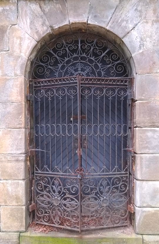 Memorial Garden Crypt door